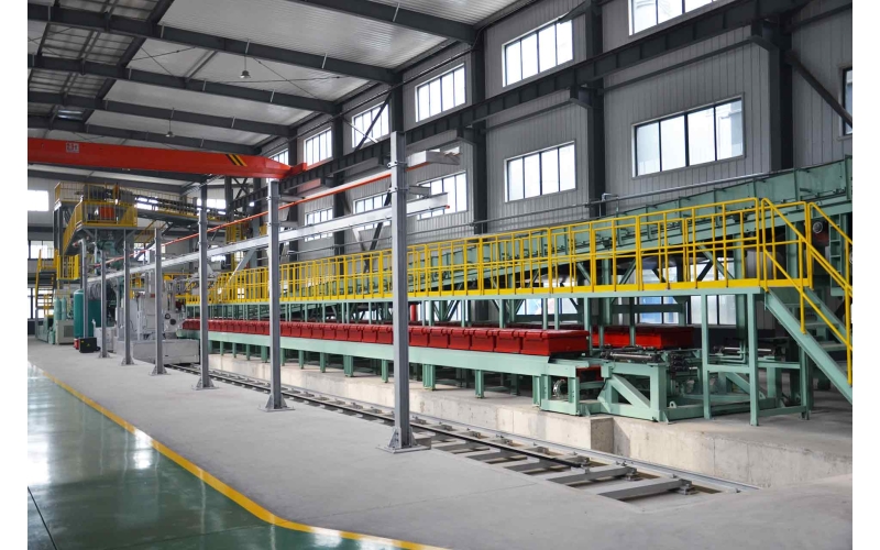 Full automatic casting production line