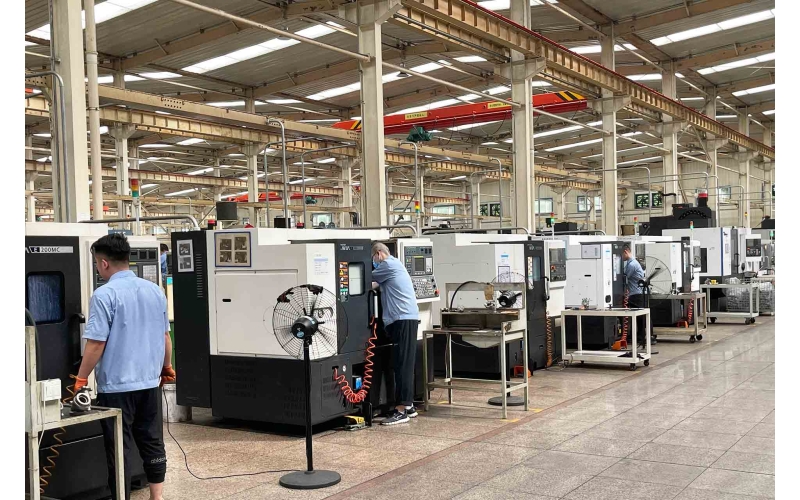 Rotor assembly production line